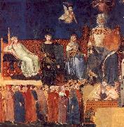 Ambrogio Lorenzetti Allegory of Good Government oil on canvas